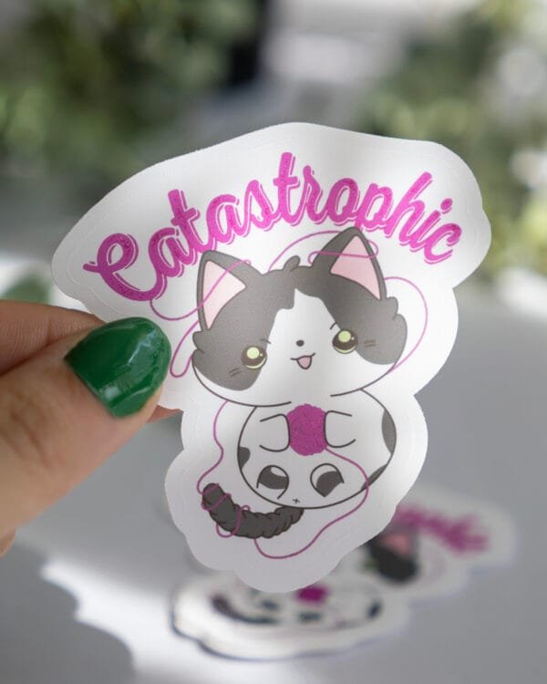 Catastrophic Die Cut Sticker - Image 3