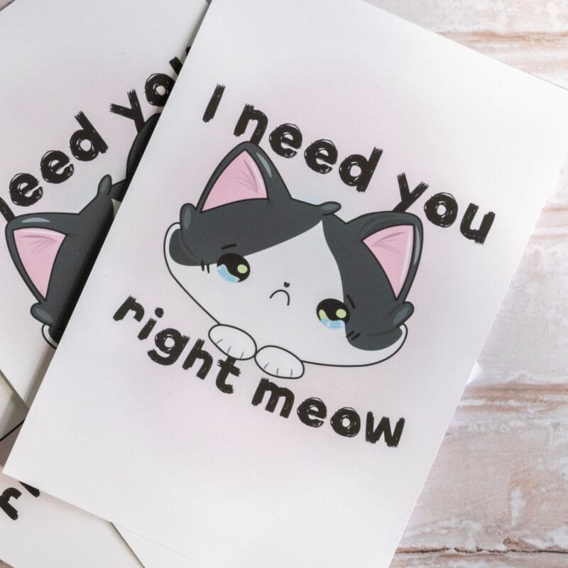 I Need You Print