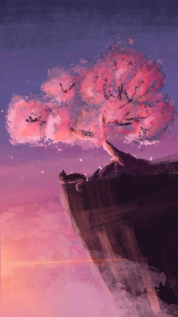 Cherry Blossom Phone Wallpaper