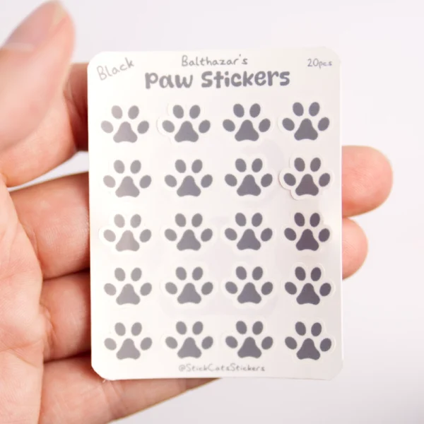 Paw Sticker Sheet Mini - Image 7