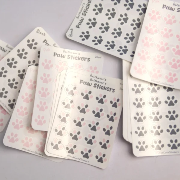 Paw Sticker Sheet Mini - Image 10