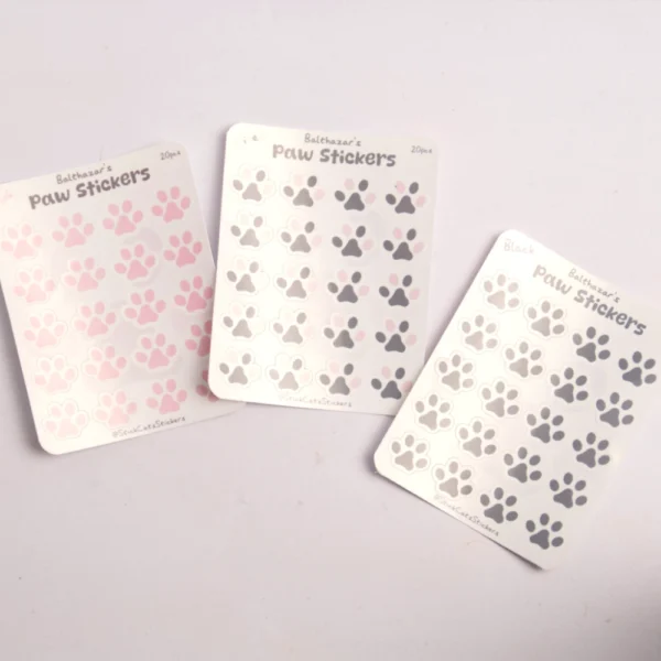 Paw Sticker Sheet Mini - Image 4