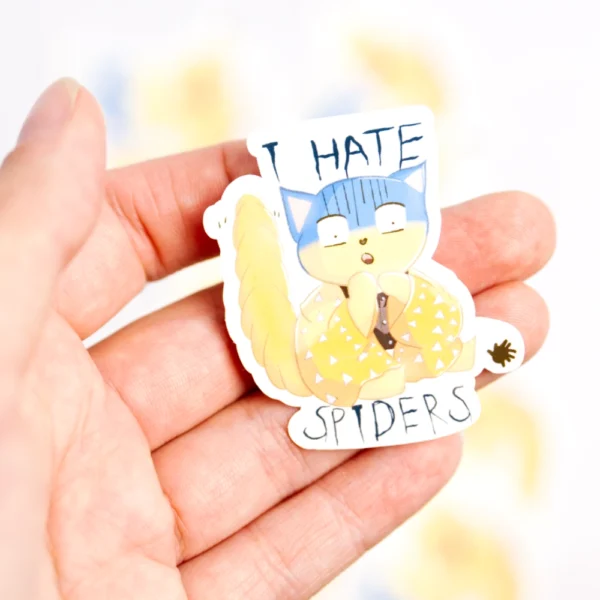 I hate spiders Sticker - Image 5