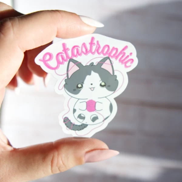 Catastrophic Die Cut Sticker