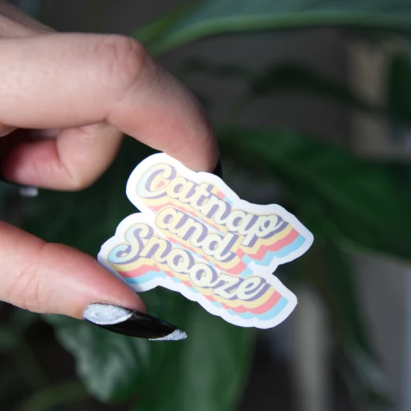 Catnap and snooze Sticker