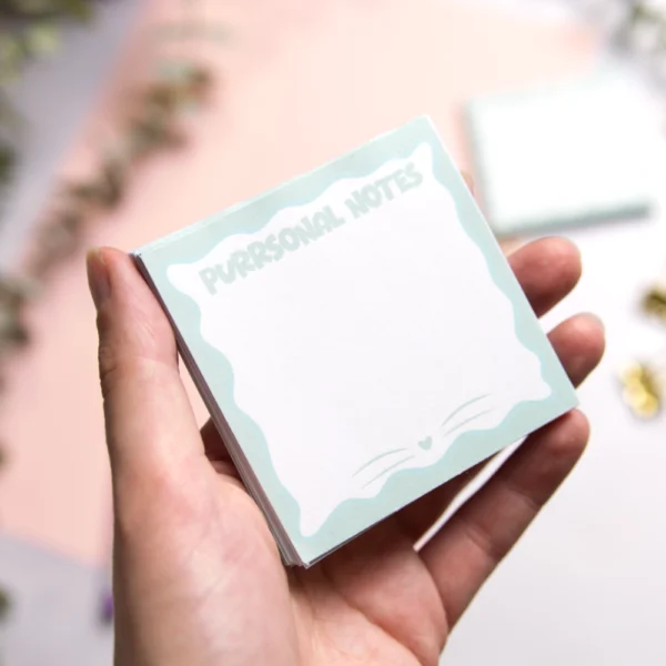 Purrsonal Notes Note Pad