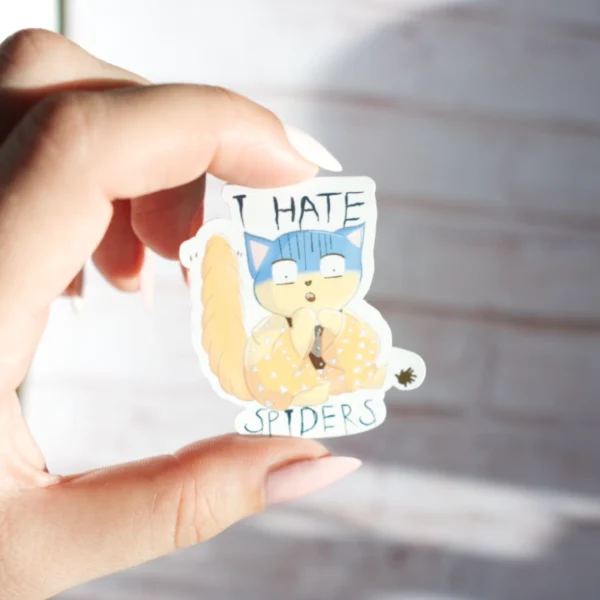 I hate spiders Sticker