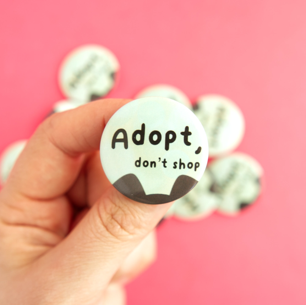 Adopt Don't Shop Pin - Image 2